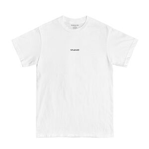 PIZZASLIME Revolve Micro-Influencer T-Shirt in White